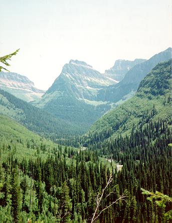 [from Going-to-the-Sun Road, Glacier National Park, Montana]