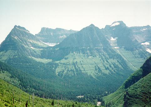 [from Going-to-the-Sun Road, Glacier National Park, Montana]