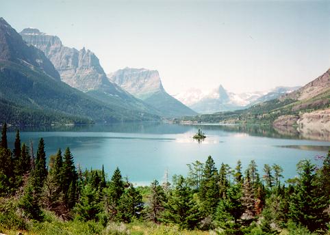 [St. Mary's Lake, Glacier National Park, Montana]