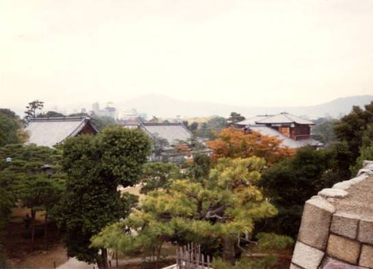 [View from Donjon, Nijo-jo, Kyoto]