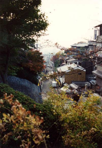 [View from Kiyomizu Temple, Kyoto]